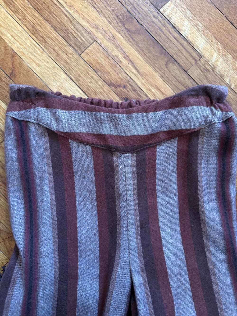 Silverado Apparel - Nicole Fringe Sandia Striped Pants - M - Made in the USA - Picture 5 of 12